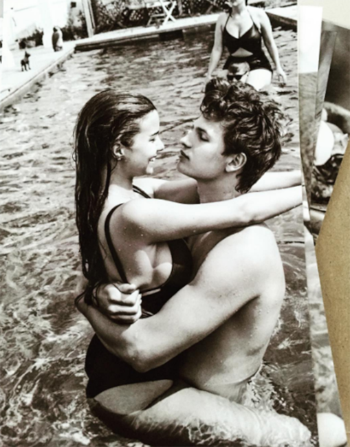 Ansel Elgort, Violetta Komyshan